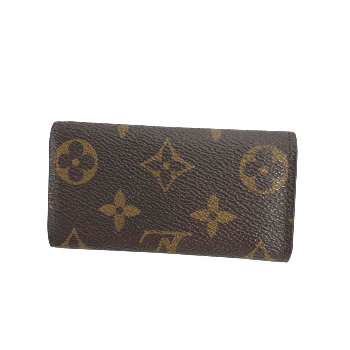 LOUIS VUITTON Key case Key holder M62631 Monogram canvas Brown Monogram Multicles4