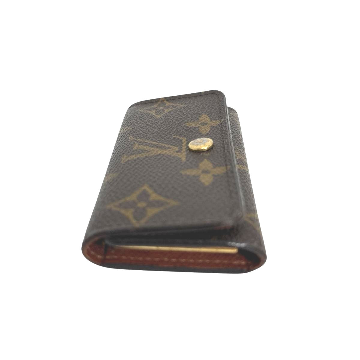 LOUIS VUITTON Key case Key holder M62631 Monogram canvas Brown Monogram Multicles4