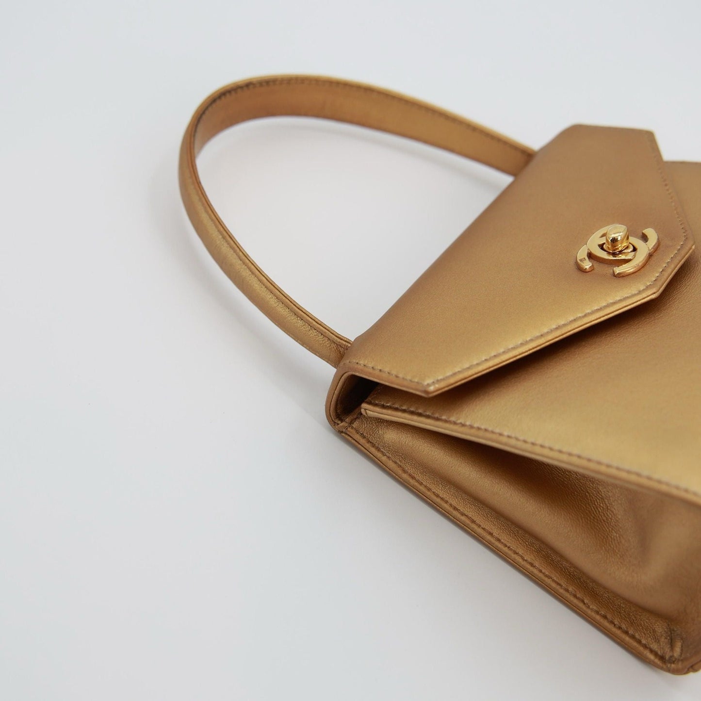 Chanel Gold Mini Kelly