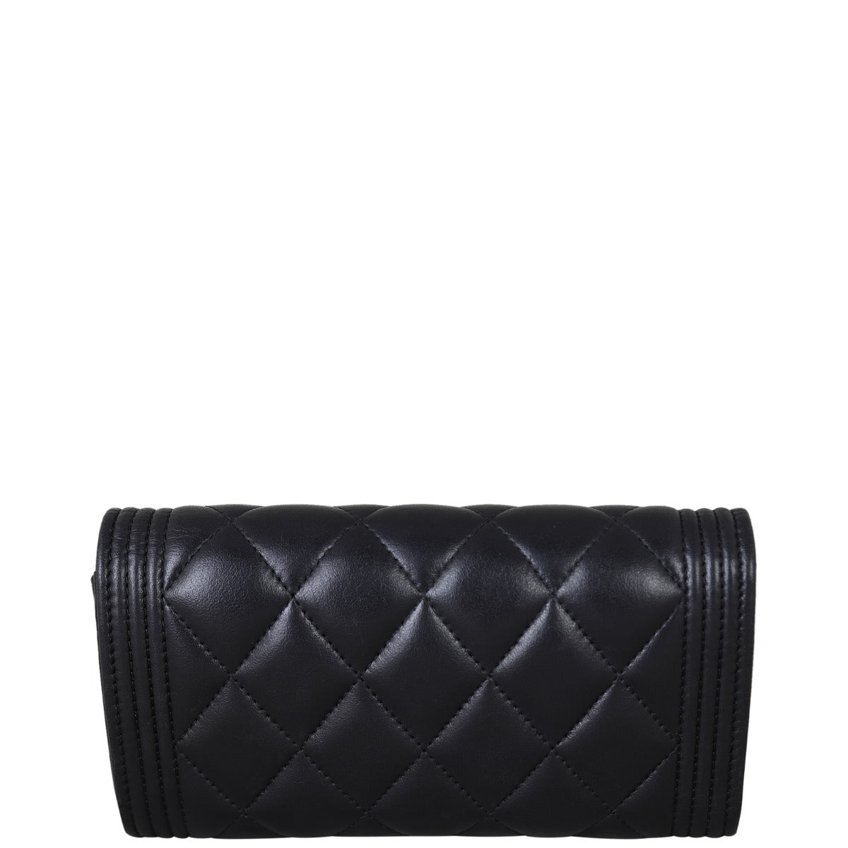Chanel Boy Compact Wallet | Black