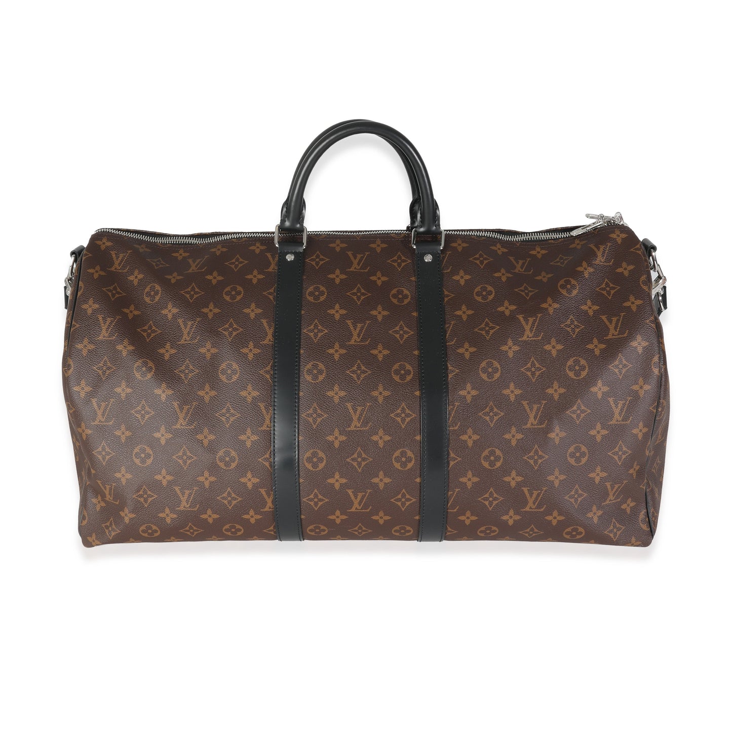 Louis Vuitton Monogram Macassar Canvas Keepall Bandouliere 55