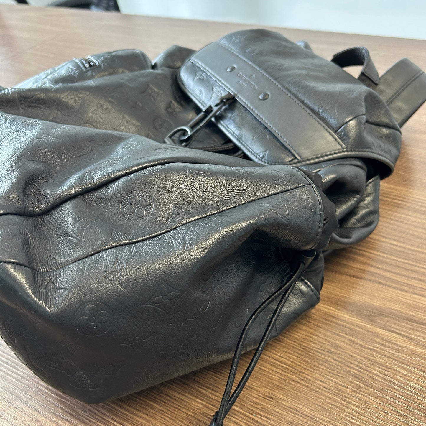 Louis Vuitton Leather Monogram Shadow Discovery - Black Backpacks, Bags LB122199