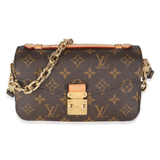 Louis Vuitton Monogram Canvas East West Pochette Metis