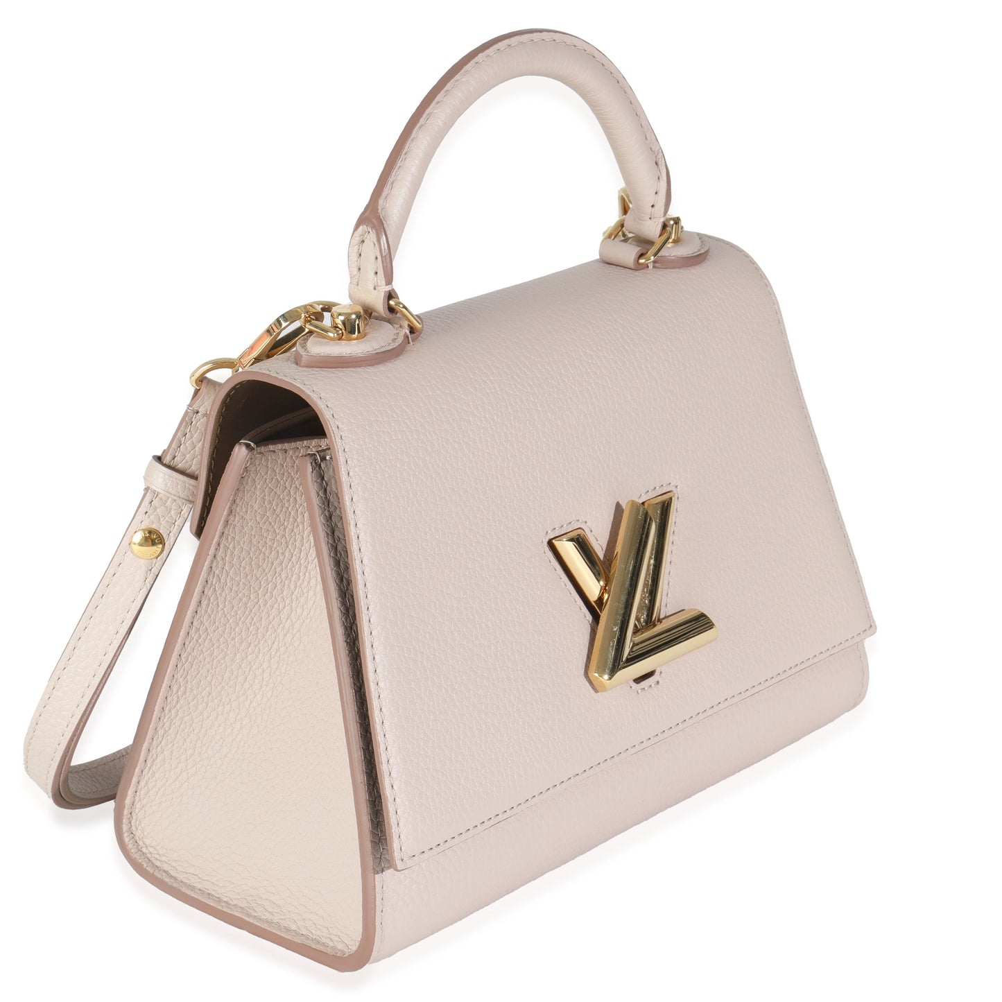 Louis Vuitton Greige Taurillon Twist One Handle PM
