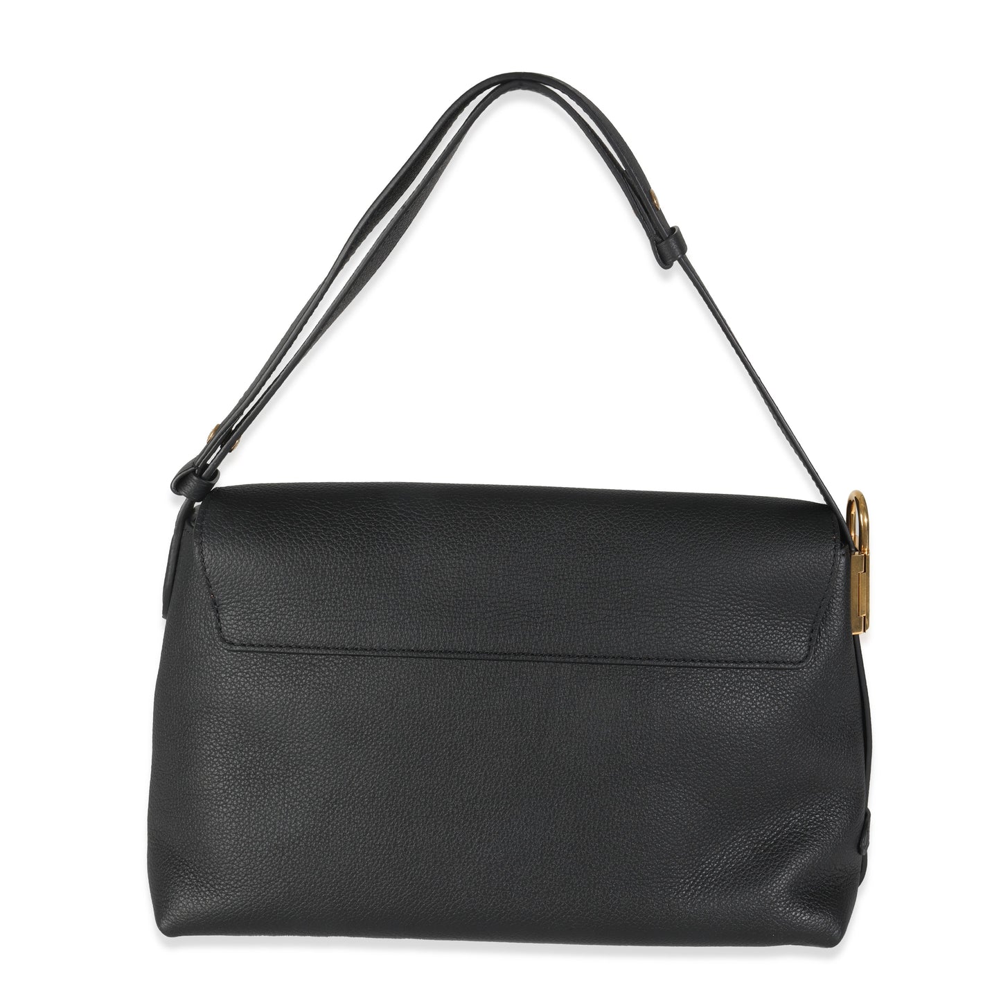 Louis Vuitton Black Grained Calf Leather Low Key Messenger