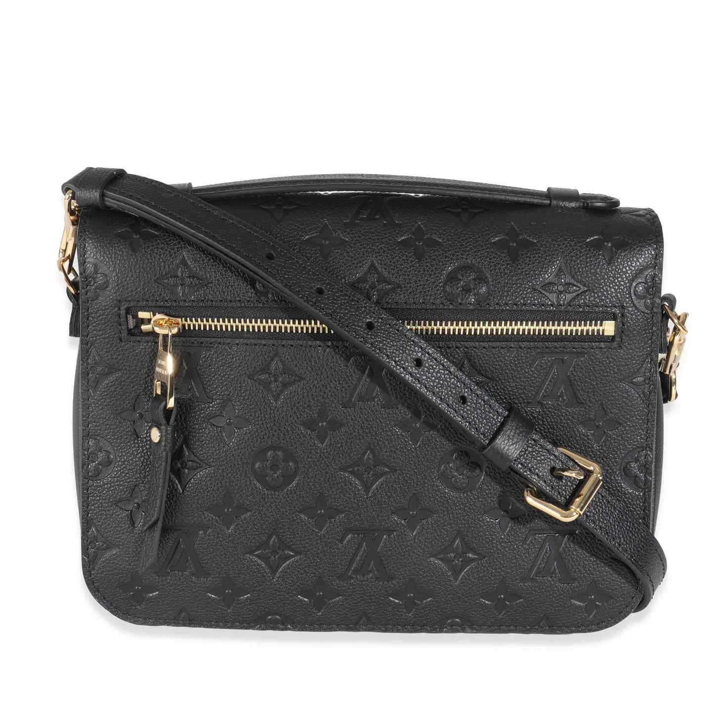 Louis Vuitton Black Monogram Empreinte Pochette Metis