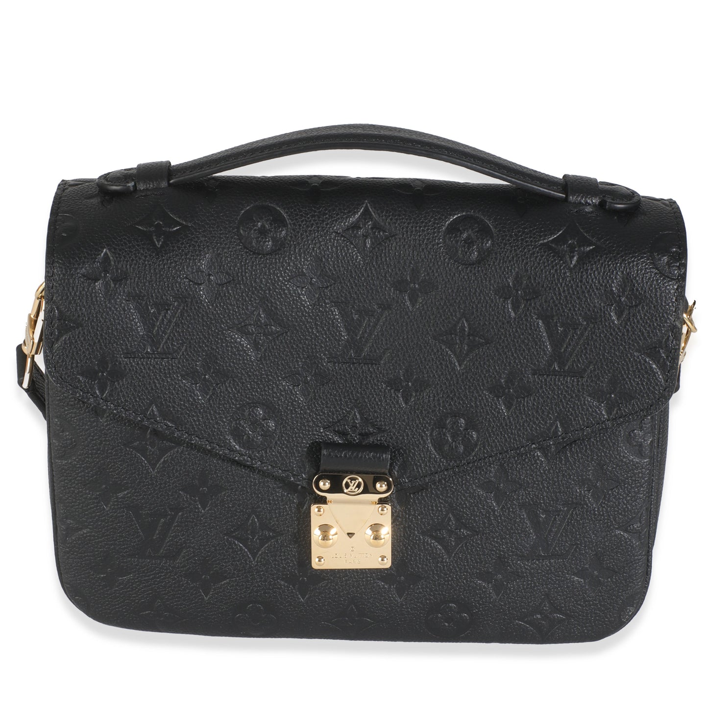 Louis Vuitton Black Monogram Empreinte Pochette Metis