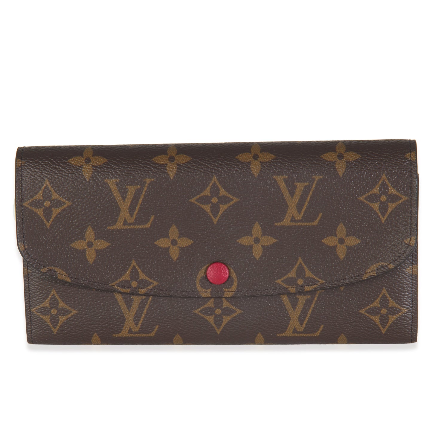 Louis Vuitton Fuchsia Monogram Canvas Emilie Wallet