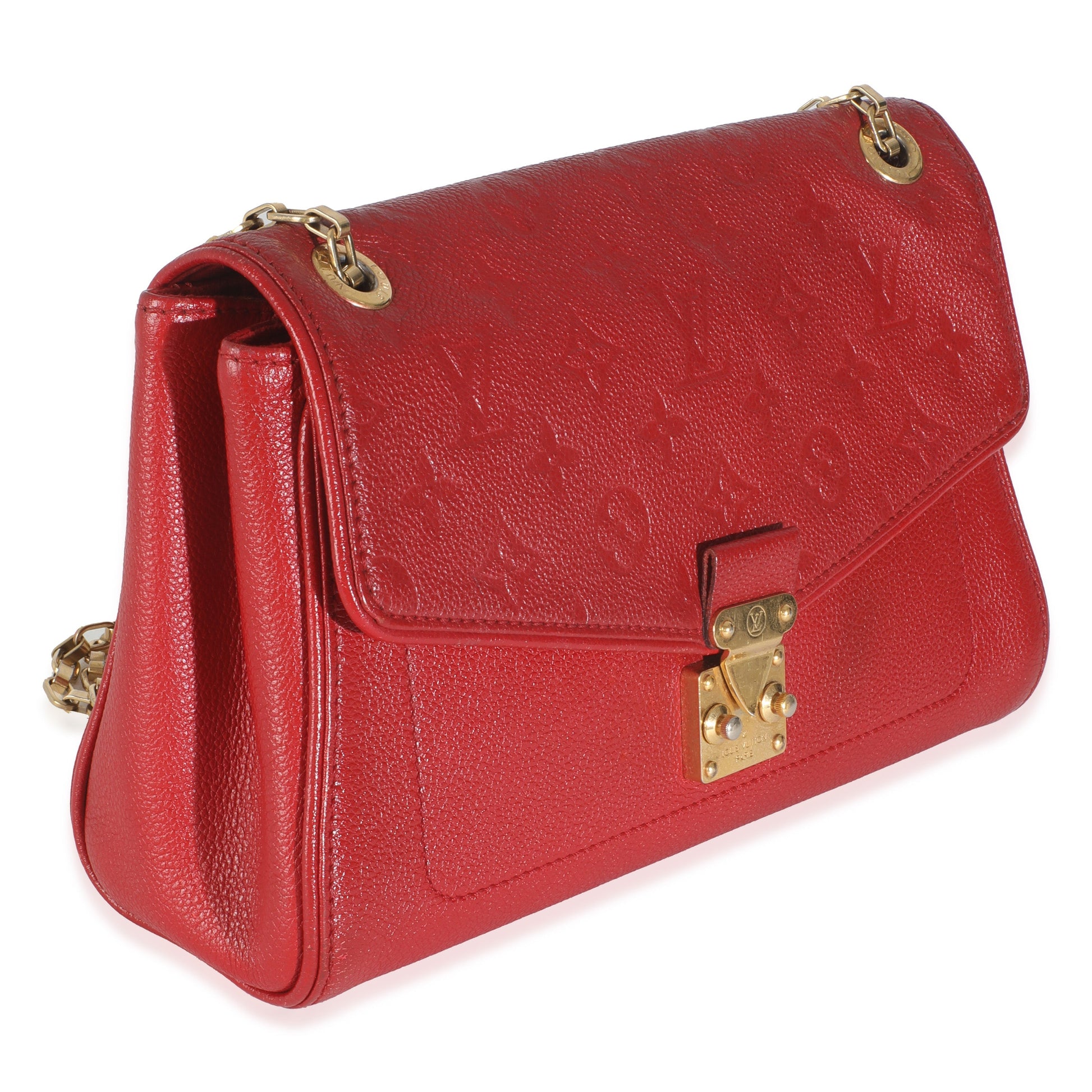 Louis Vuitton Cerise Monogram Empreinte Saint Germain PM