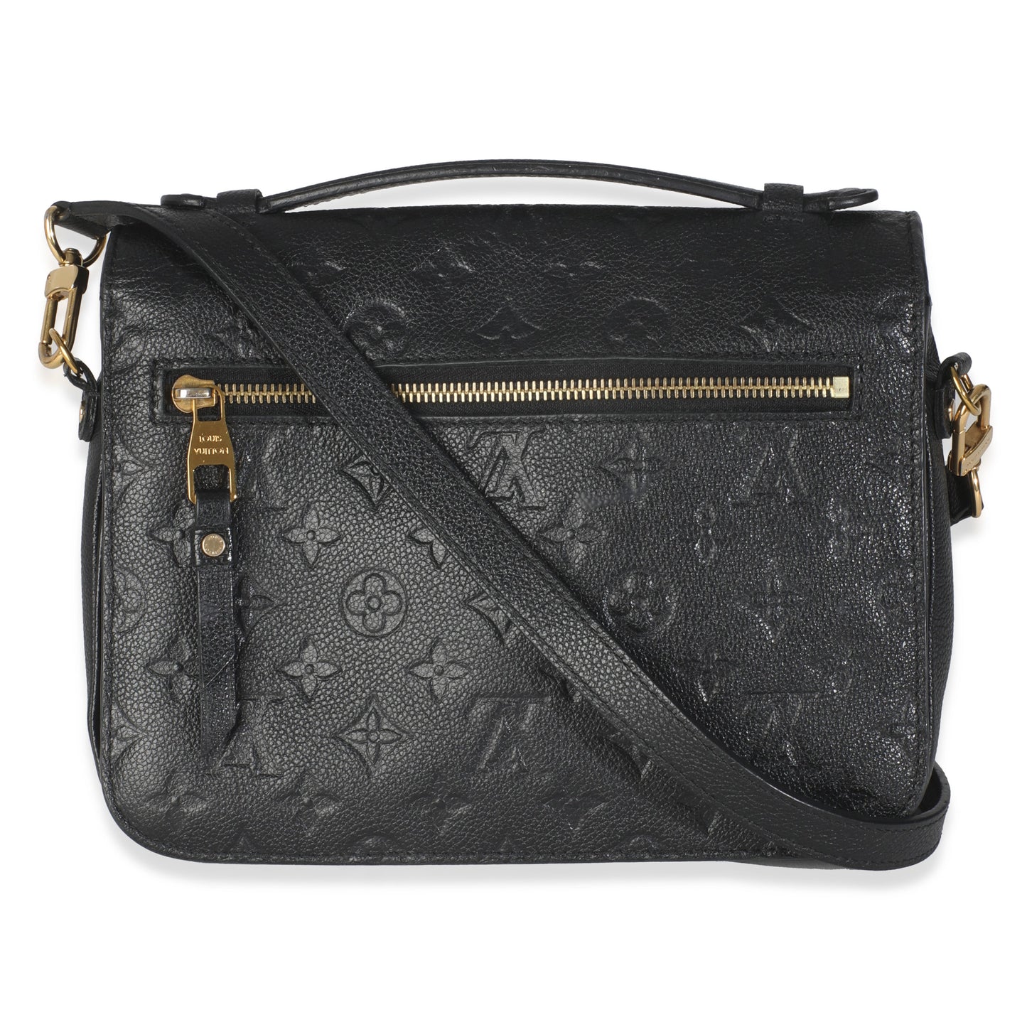 Louis Vuitton Black Monogram Empreinte Pochette Metis