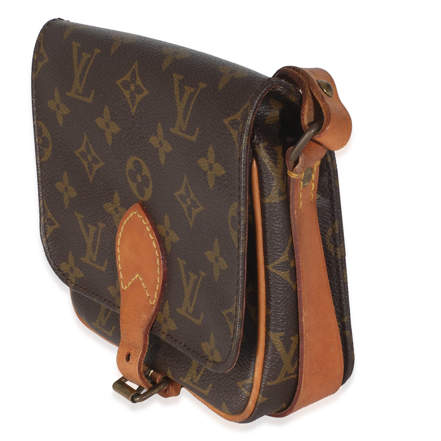 Louis Vuitton Vintage Monogram Canvas Cartouchiere 17