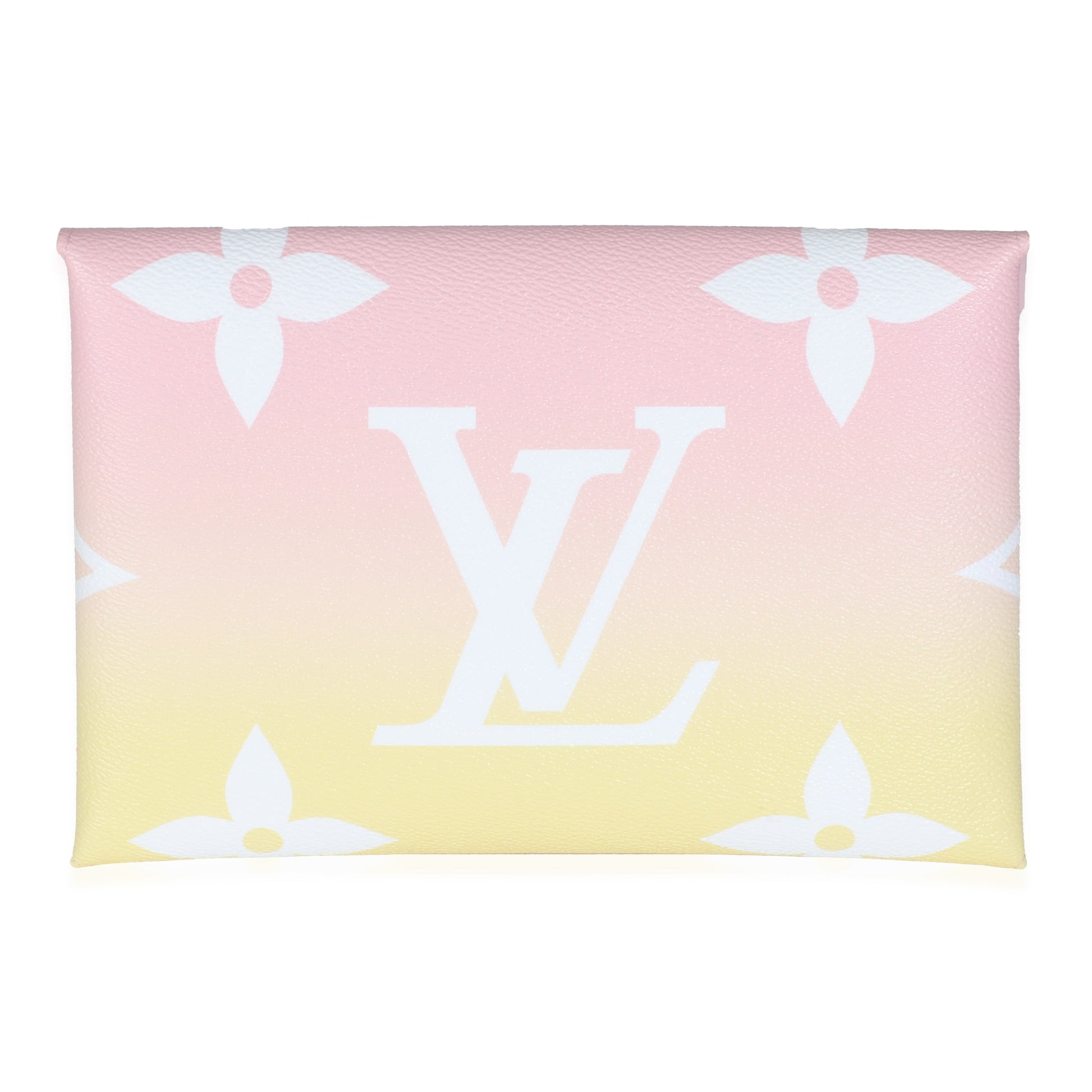 Louis Vuitton Pink Monogram Giant By The Pool Large Kirigami Pochette GM