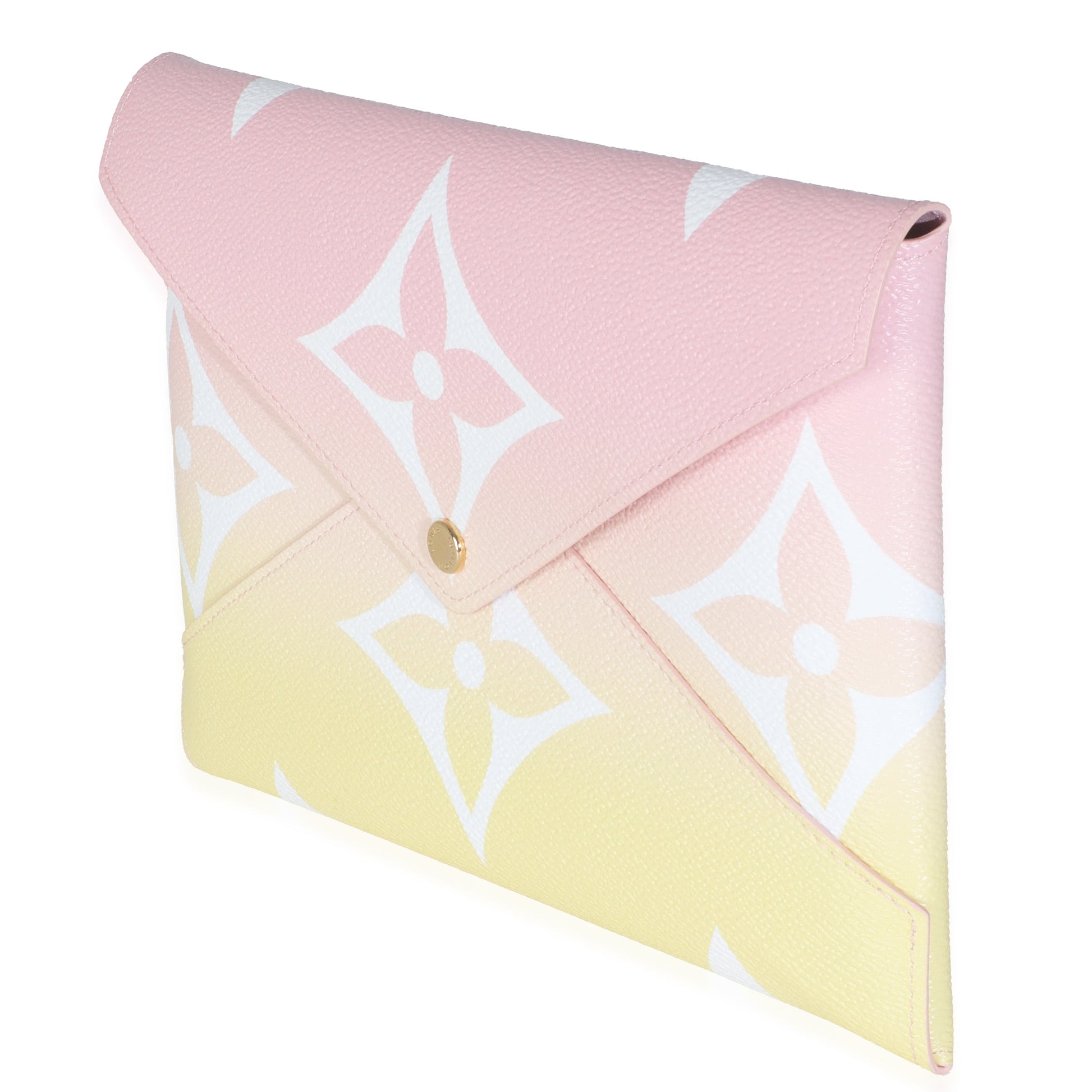 Louis Vuitton Pink Monogram Giant By The Pool Large Kirigami Pochette GM