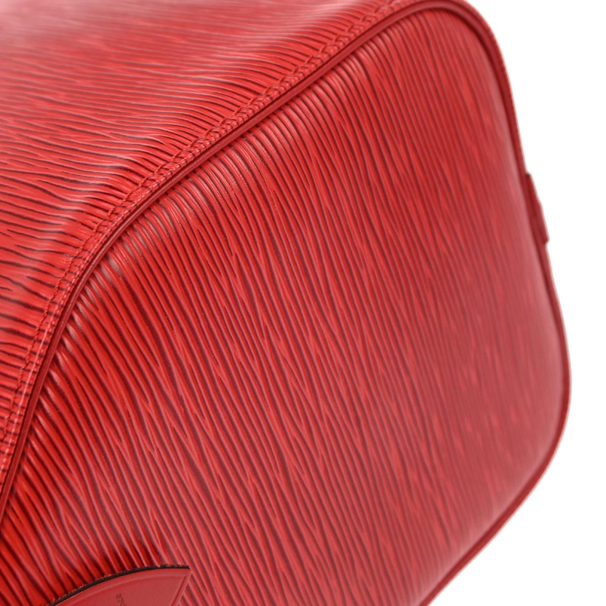Louis Vuitton Red Epi 25 Handbag M43017