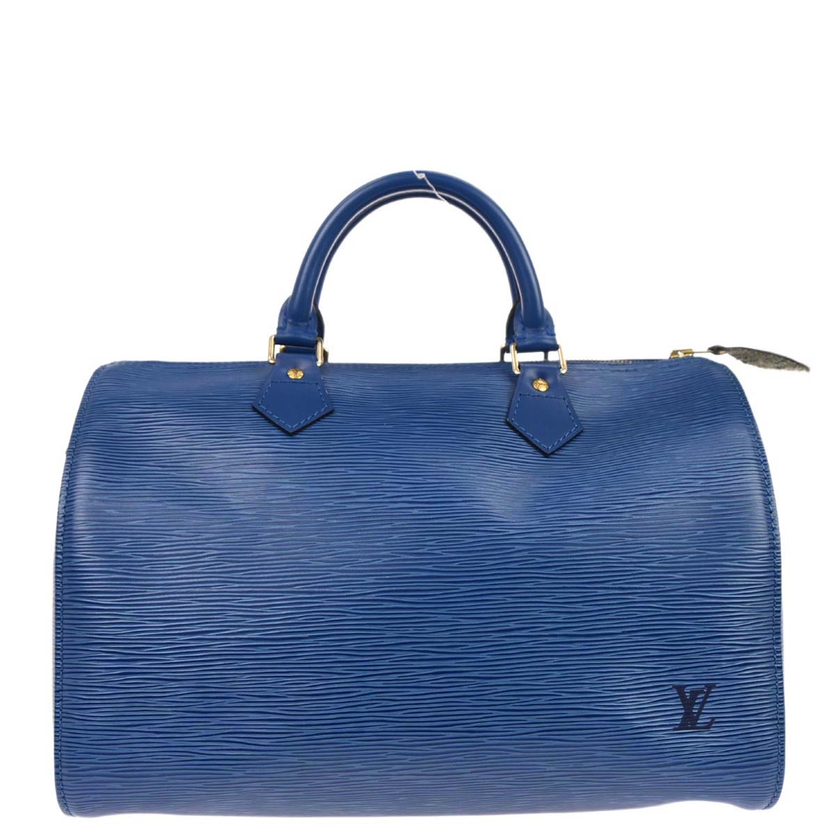 Louis Vuitton Blue Epi 30 Handbag M43005