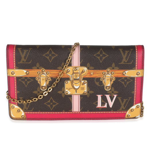 Louis Vuitton Monogram Canvas Summer Trunks Weekend Pochette