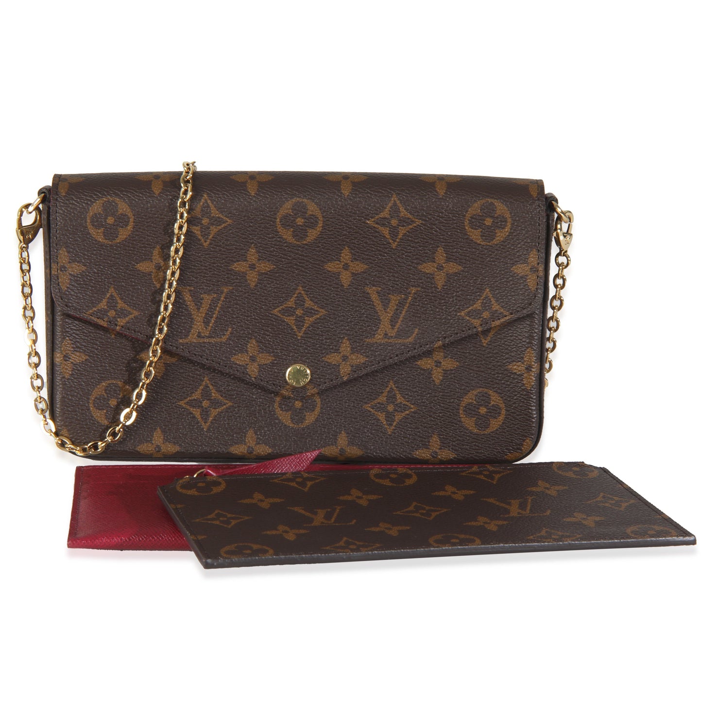 Louis Vuitton Fuchsia Monogram Canvas Felicie Pochette