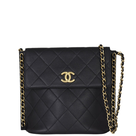 Chanel Quilted Hobo Bag Small