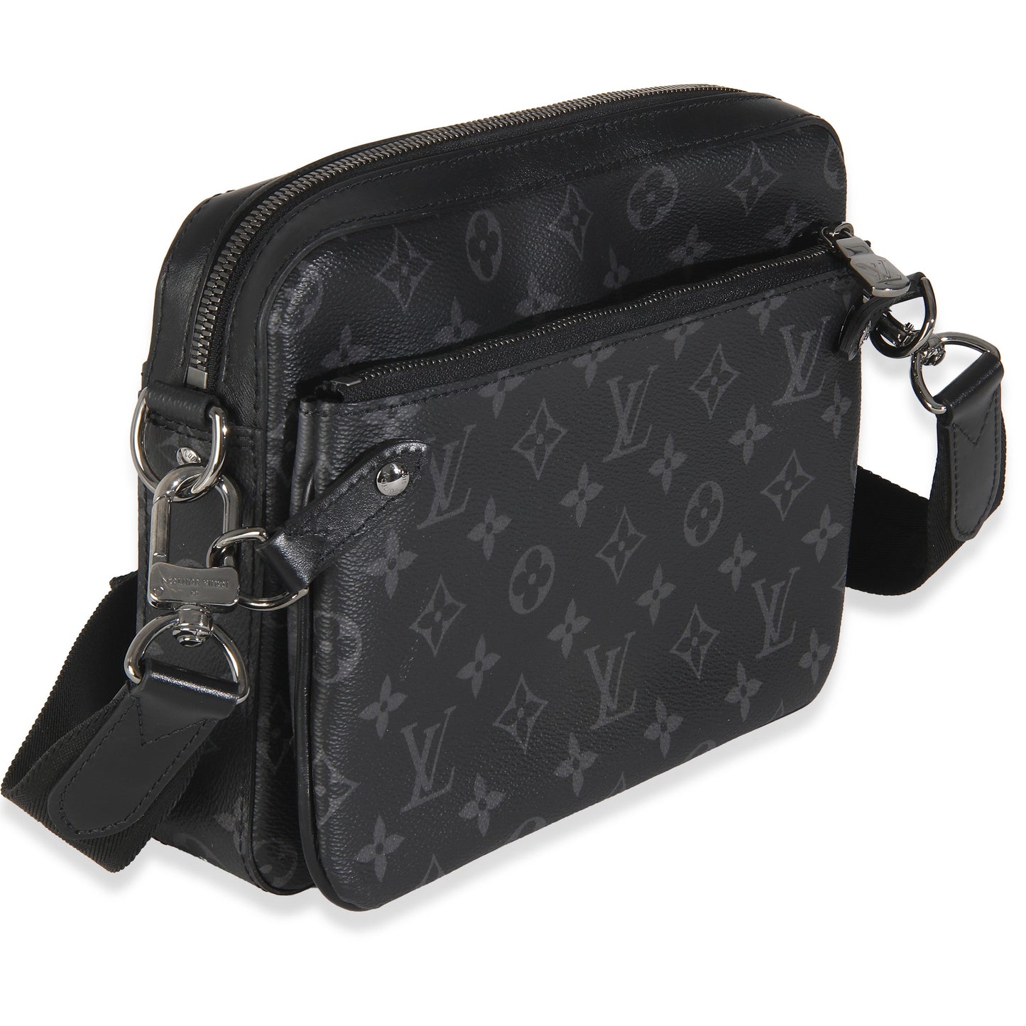 Louis Vuitton Monogram Eclipse Canvas Trio Messenger
