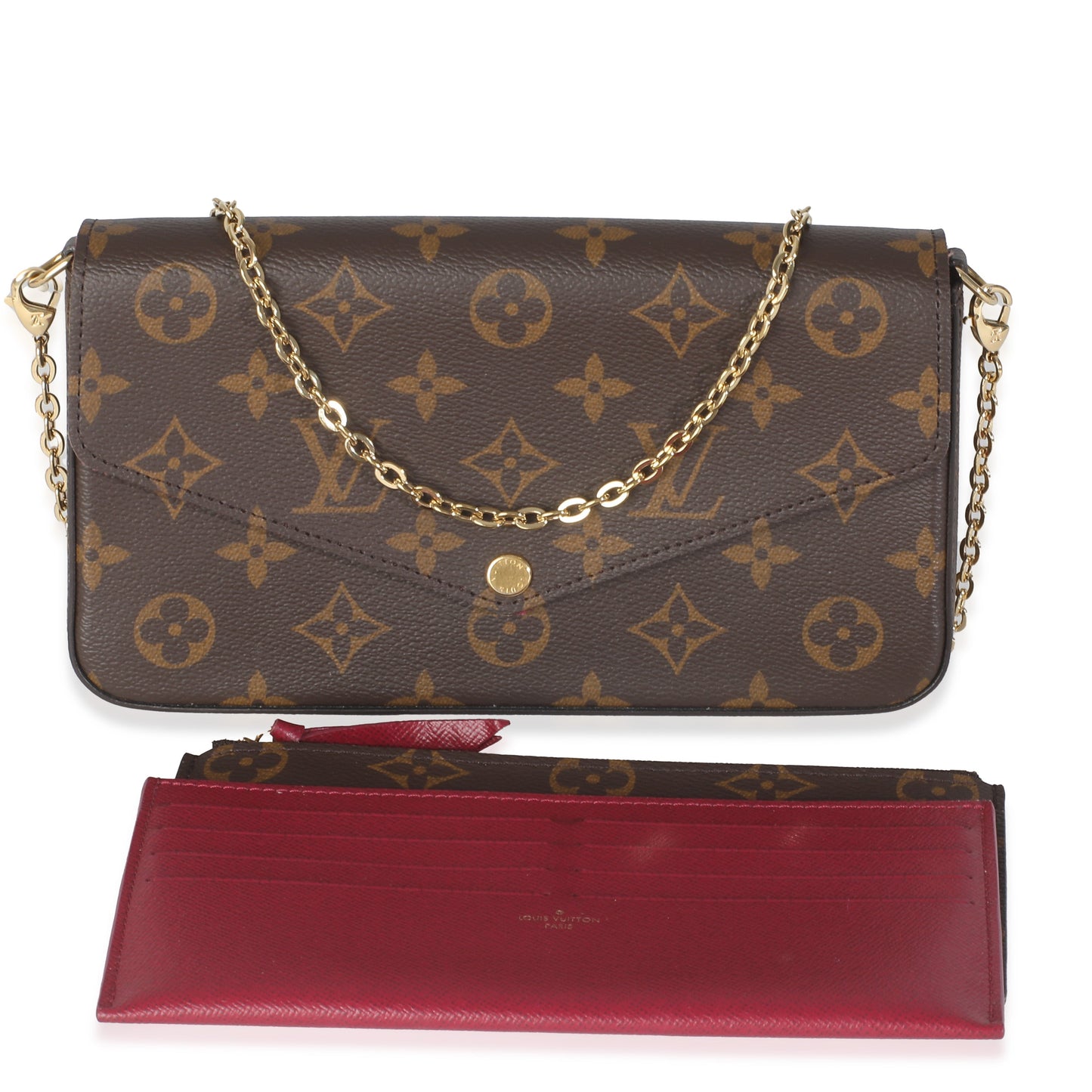 Louis Vuitton Fuchsia Monogram Canvas Felicie Pochette