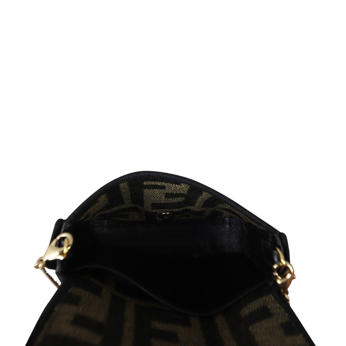 Fendi Nano Baguette Charm Jacquard