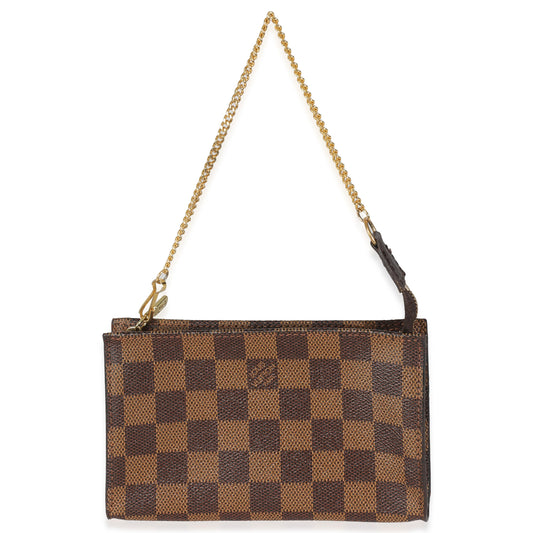 Louis Vuitton Damier Ebene Canvas Marais Bucket Pouch