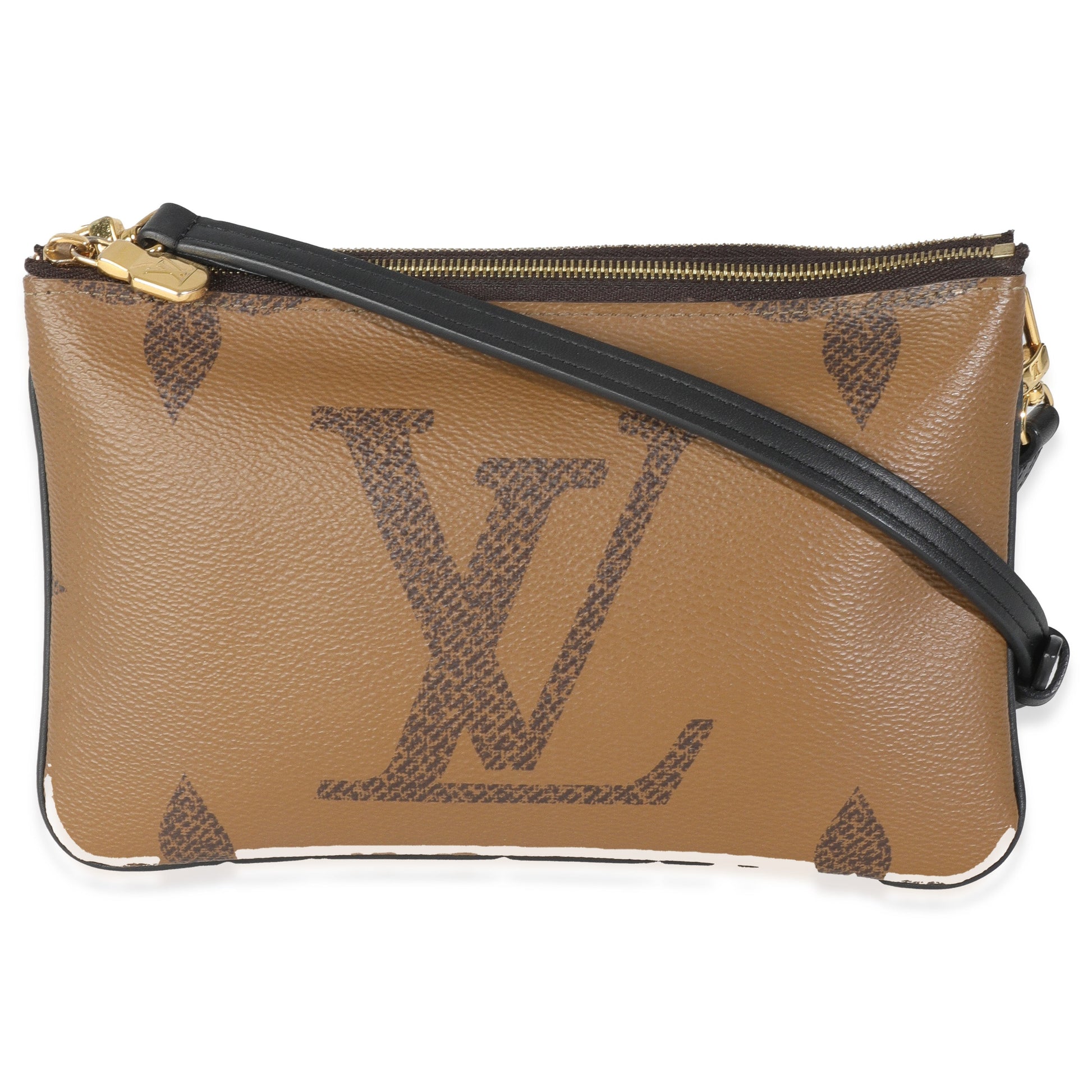 Louis Vuitton Reverse Monogram Giant Canvas Double Zip Pochette