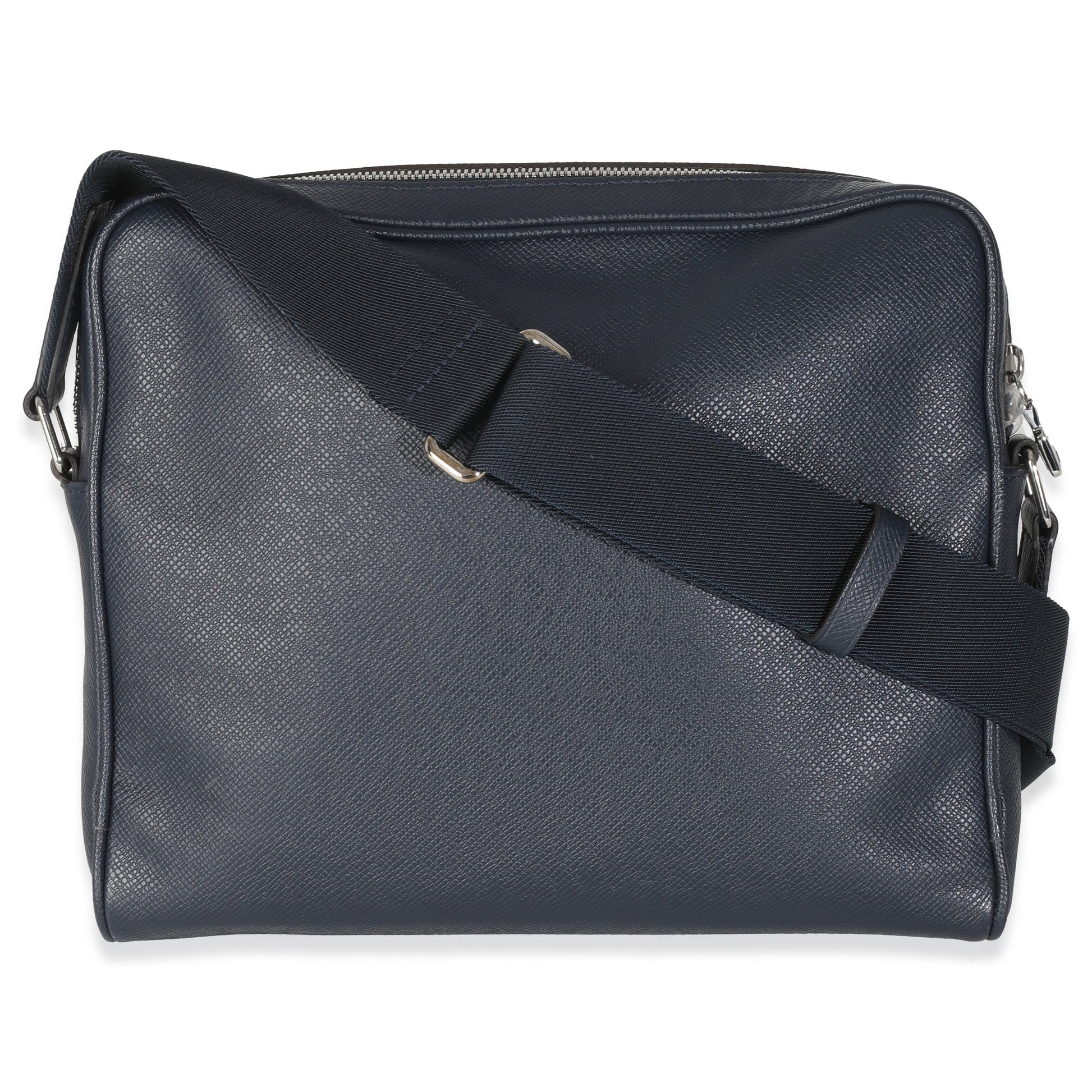 Louis Vuitton Navy Taiga Alex Messenger