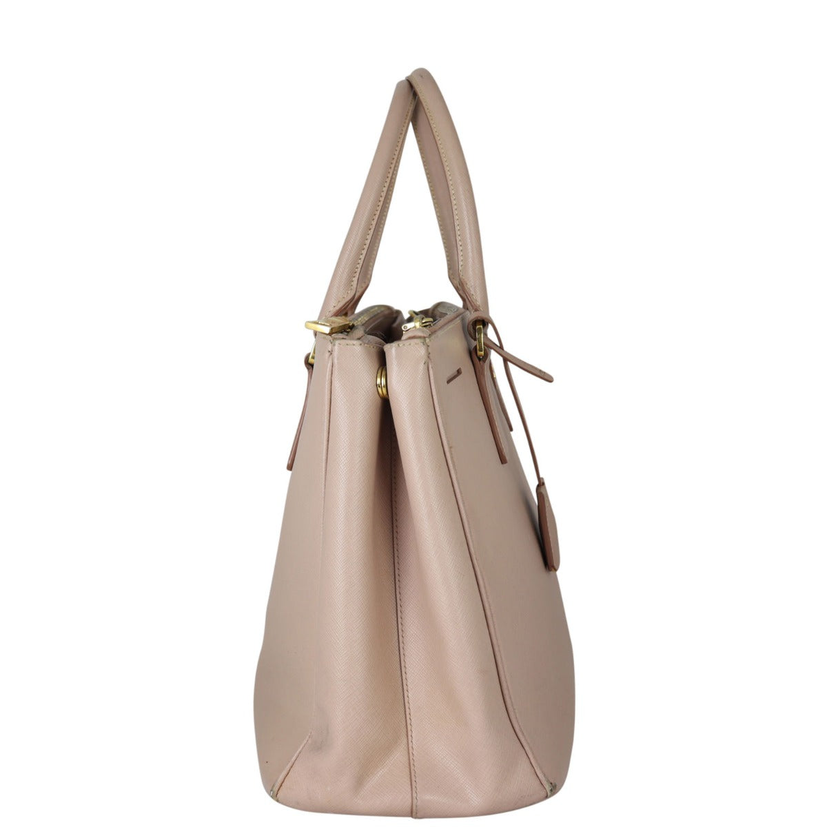 Prada Saffiano Lux Galleria Double Zip Tote Medium