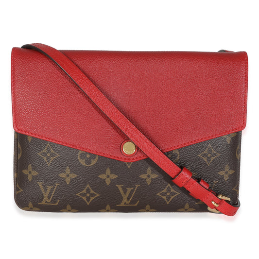 Louis Vuitton Cherry Monogram Canvas Twice Pochette