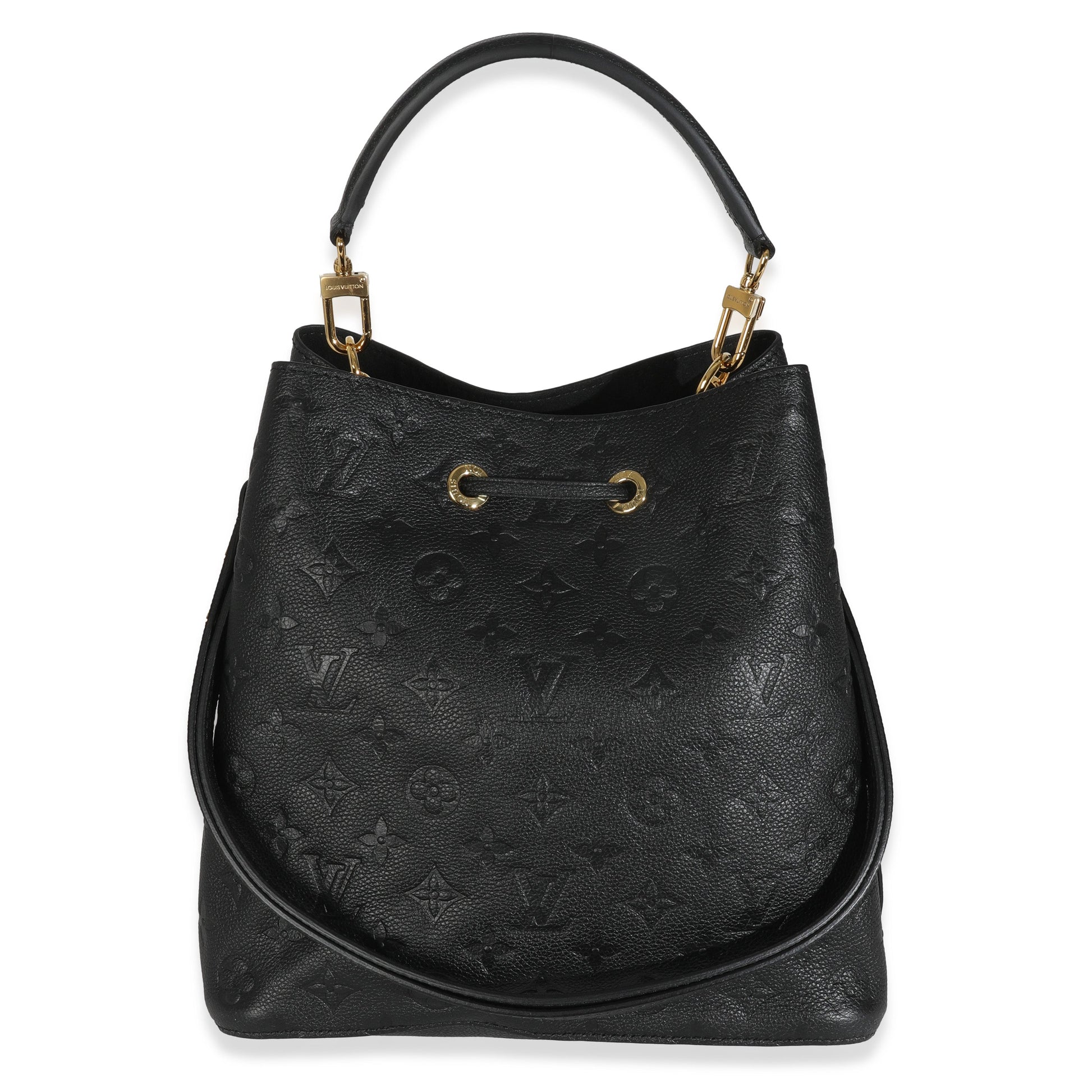 Louis Vuitton Black Monogram Empreinte Neonoe MM