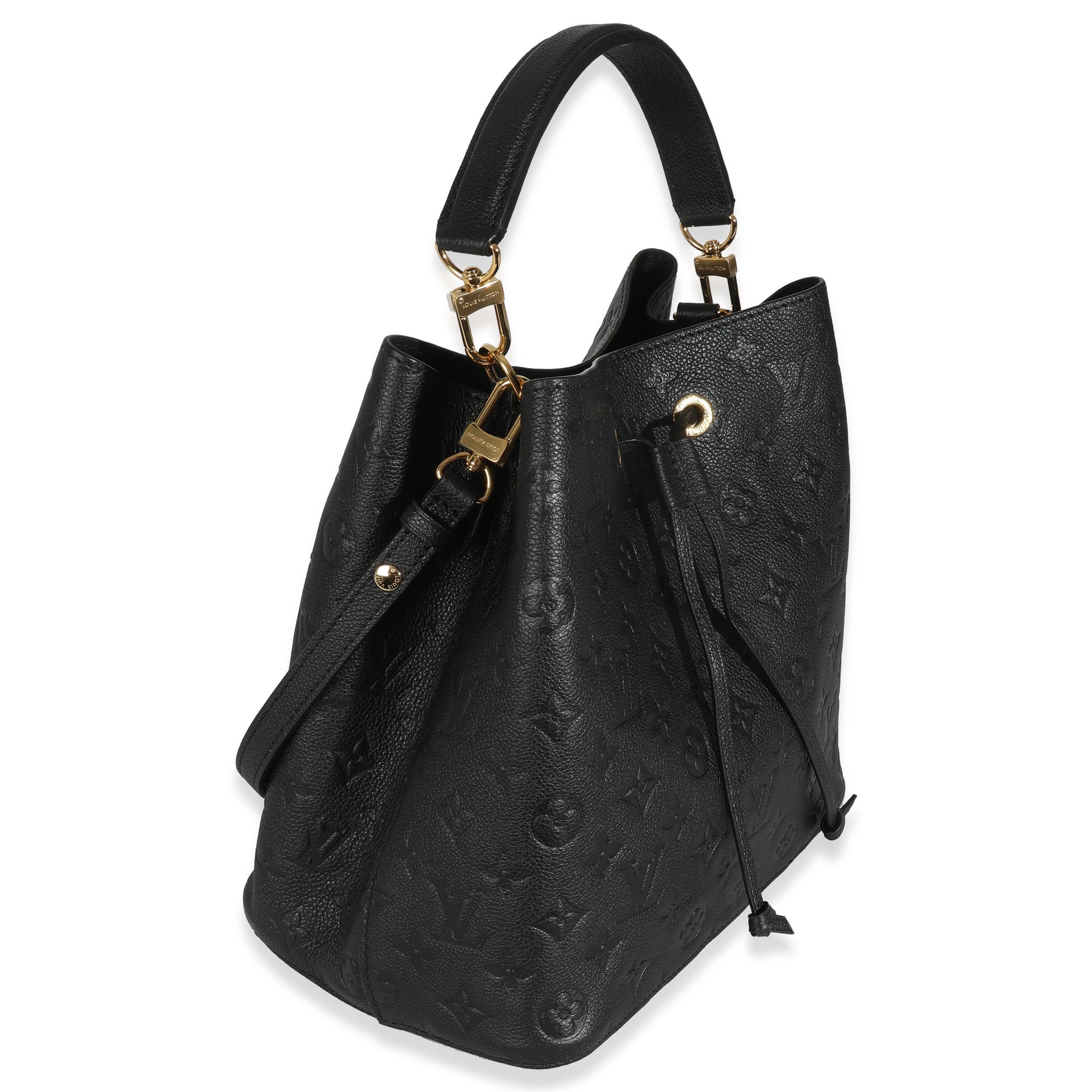 Louis Vuitton Black Monogram Empreinte Neonoe MM