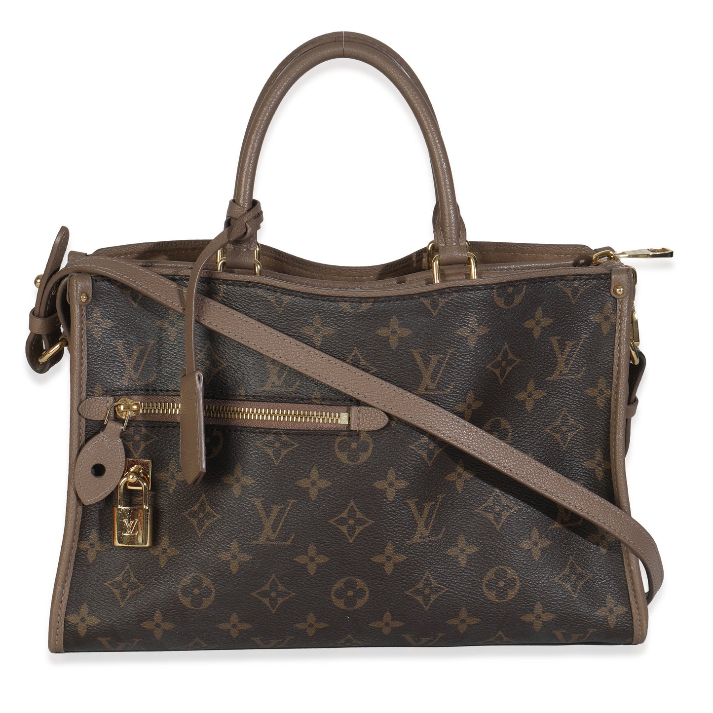 Louis Vuitton Taupe Glace Monogram Canvas Popincourt NM