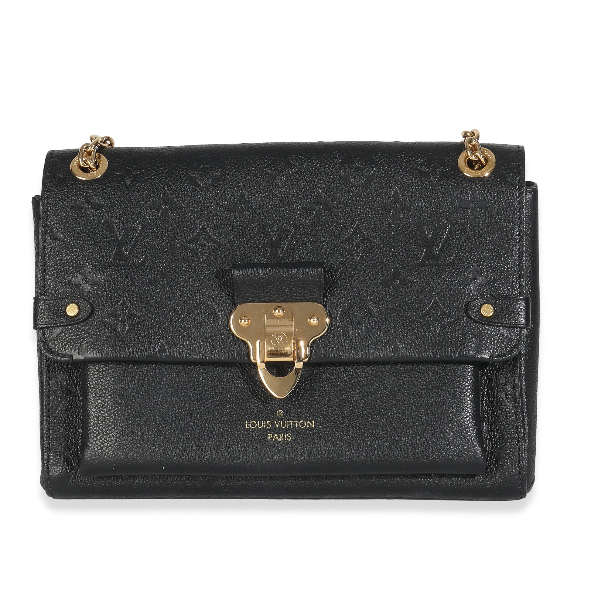 Louis Vuitton Black Monogram Empreinte Vavin PM