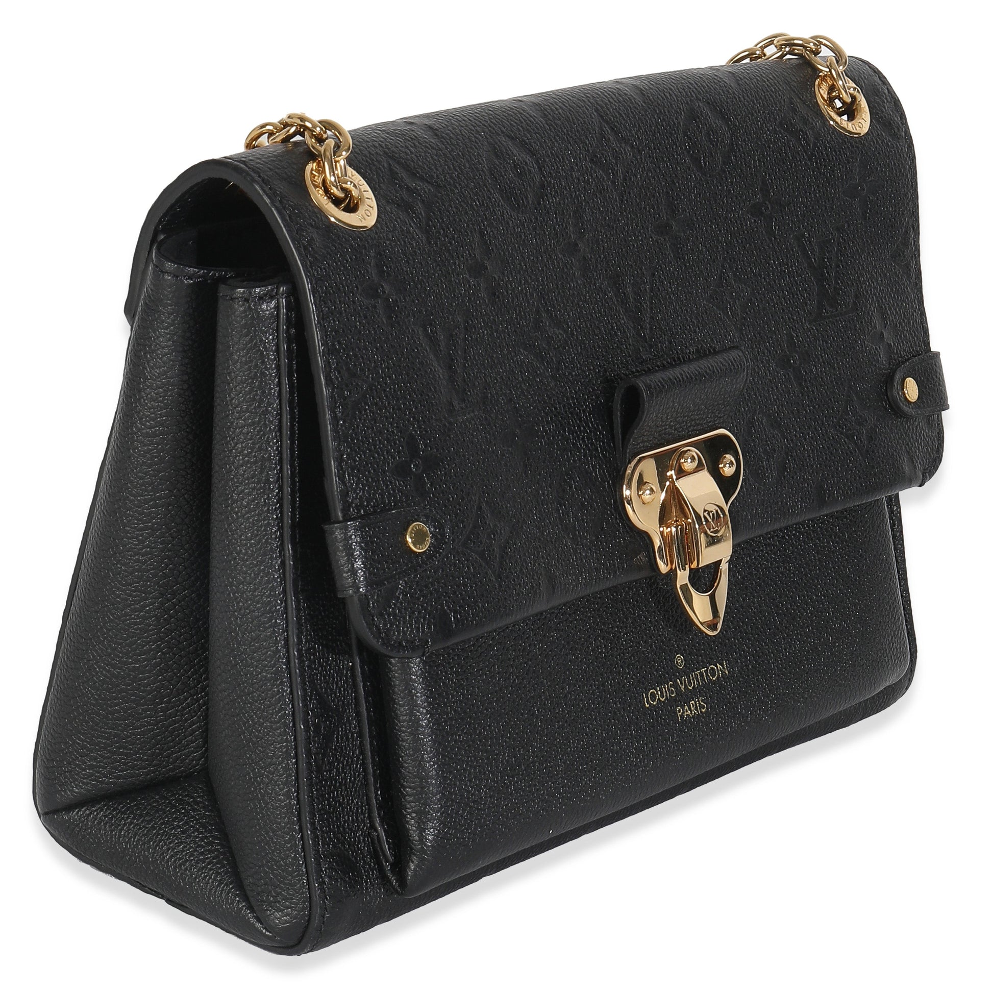 Louis Vuitton Black Monogram Empreinte Vavin PM