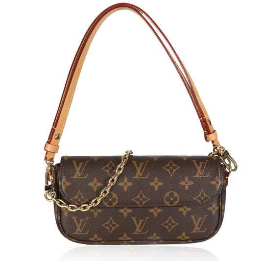 Louis Vuitton Monogram Canvas Ivy Wallet On Chain