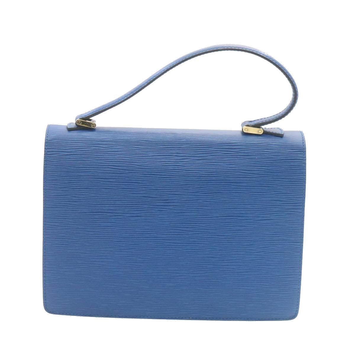 Louis Vuitton Blue Leather Concorde handbag bag