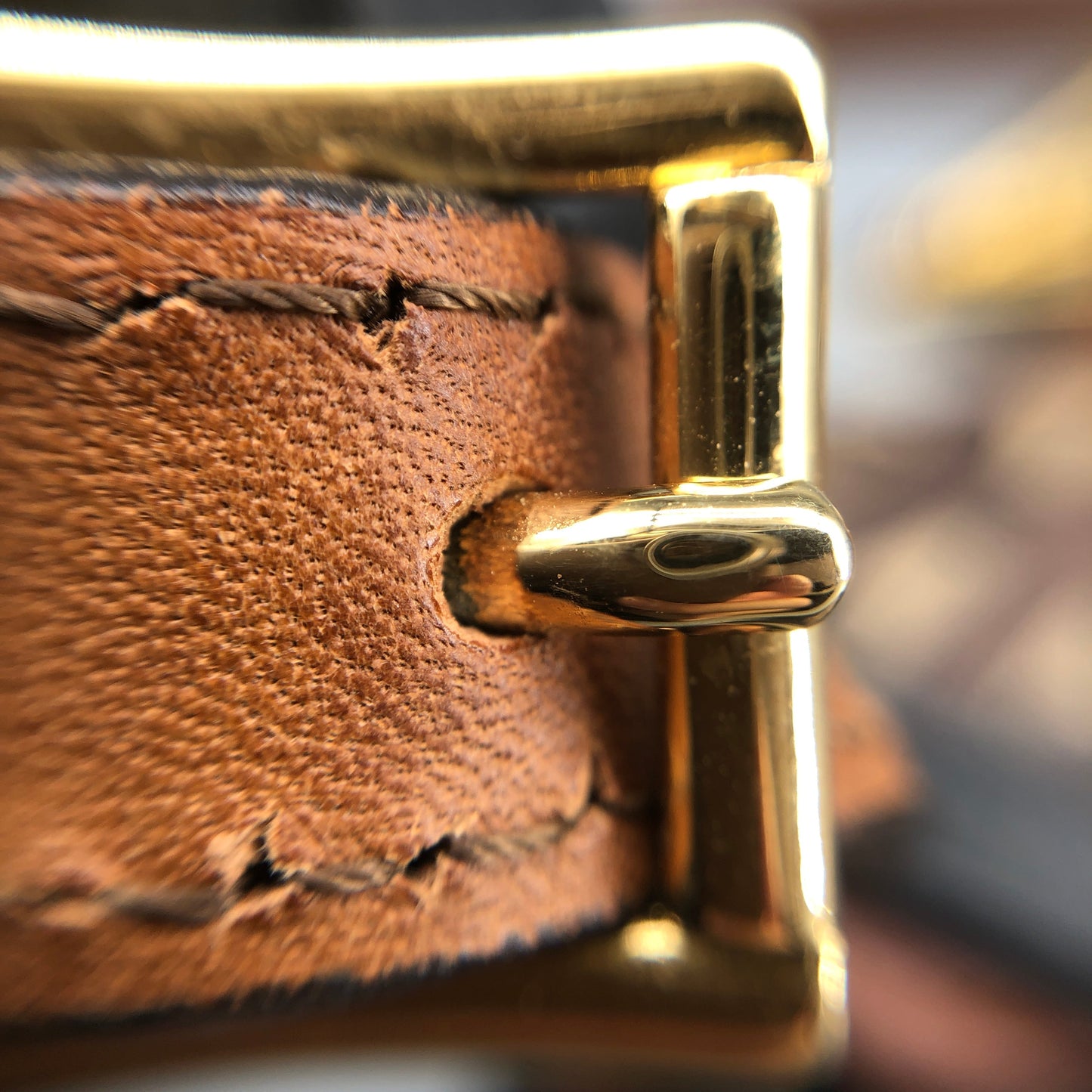 Burberry TB Monogram Canvas Waist Belt Fanny Pack Brown