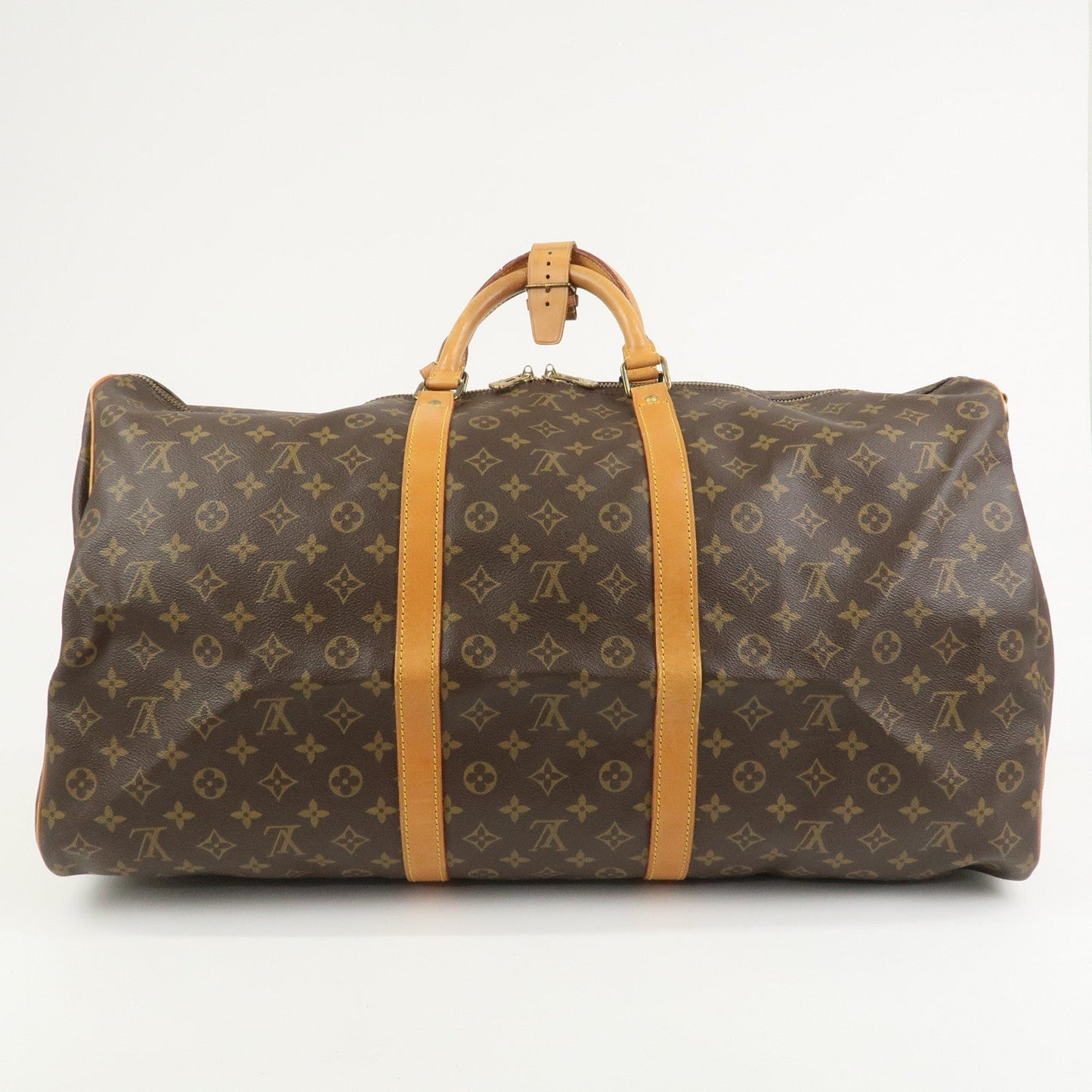 Louis Vuitton Monogram Keep All Bandouliere 60 Boston Bag M41412