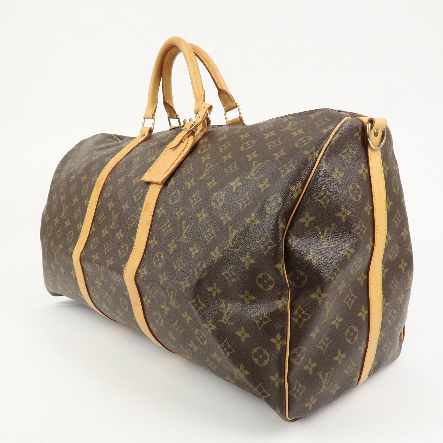 Louis Vuitton Monogram Keep All Bandouliere 60 Boston Bag M41412