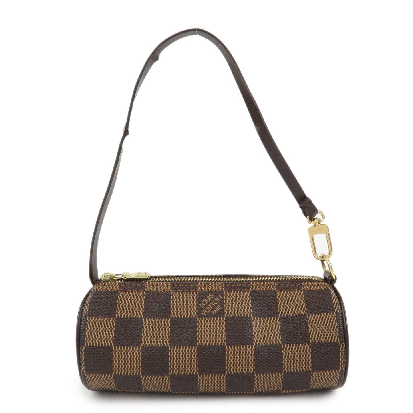 Louis Vuitton Damier Ebene Mini Pouch for Papillon Bag Brown