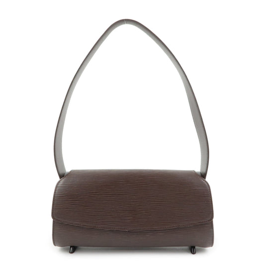 Louis Vuitton Epi Leather Nocturne PM Shoulder Bag Brown M5218D