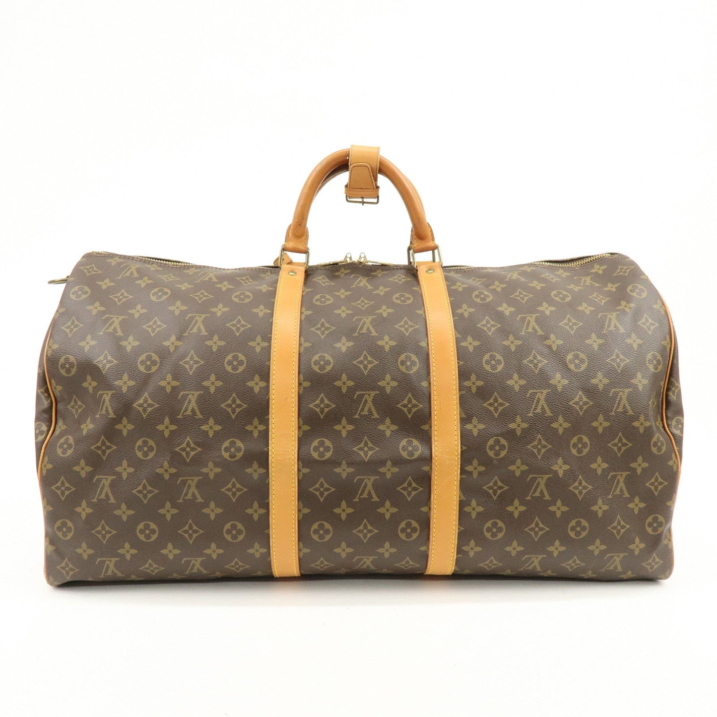 Louis Vuitton Monogram Keep All Bandouliere 60 Boston Bag M41412