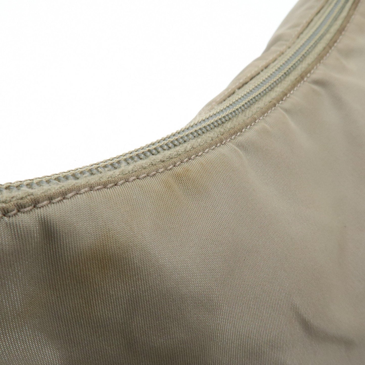 PRADA Nylon Shoulder Bag Gray