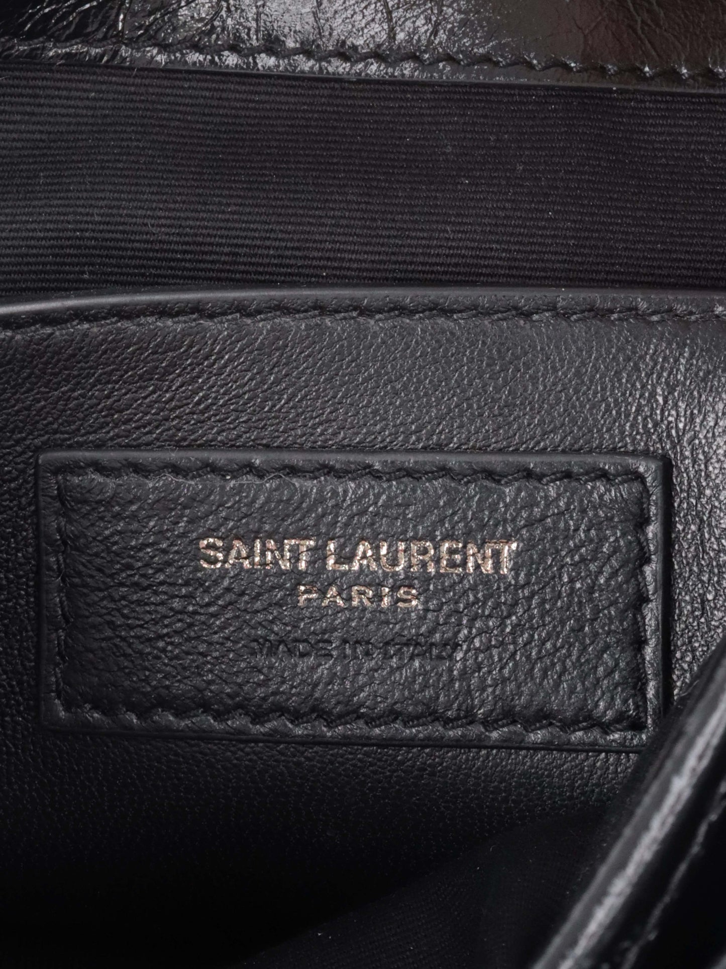 Saint Laurent Niki Baby in   Leather Bag.