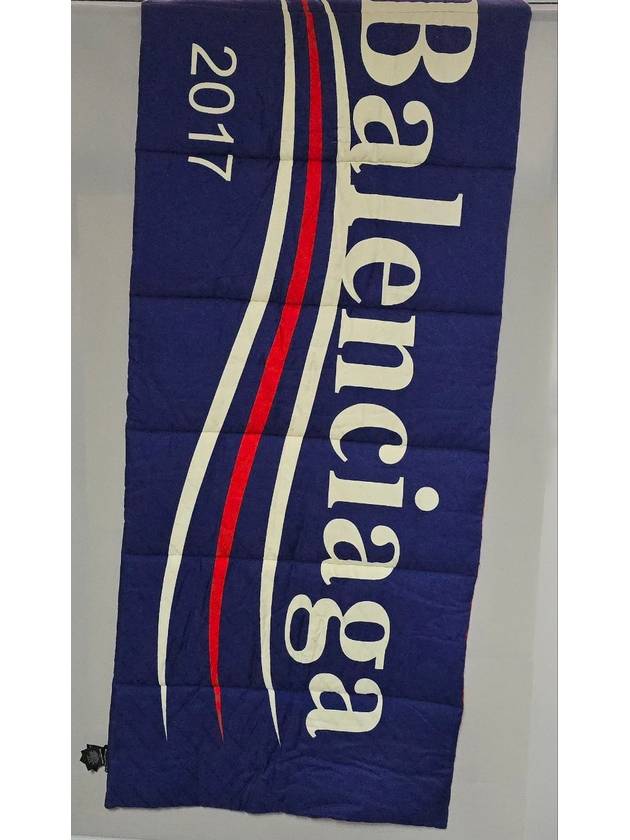 Luxury Balenciaga Trending 2026 Wave logo muffler