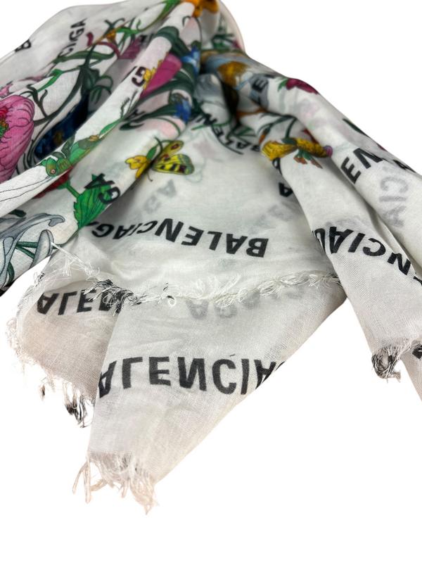 Gucci x Balenciaga The Hacker Project Bloom Scarf