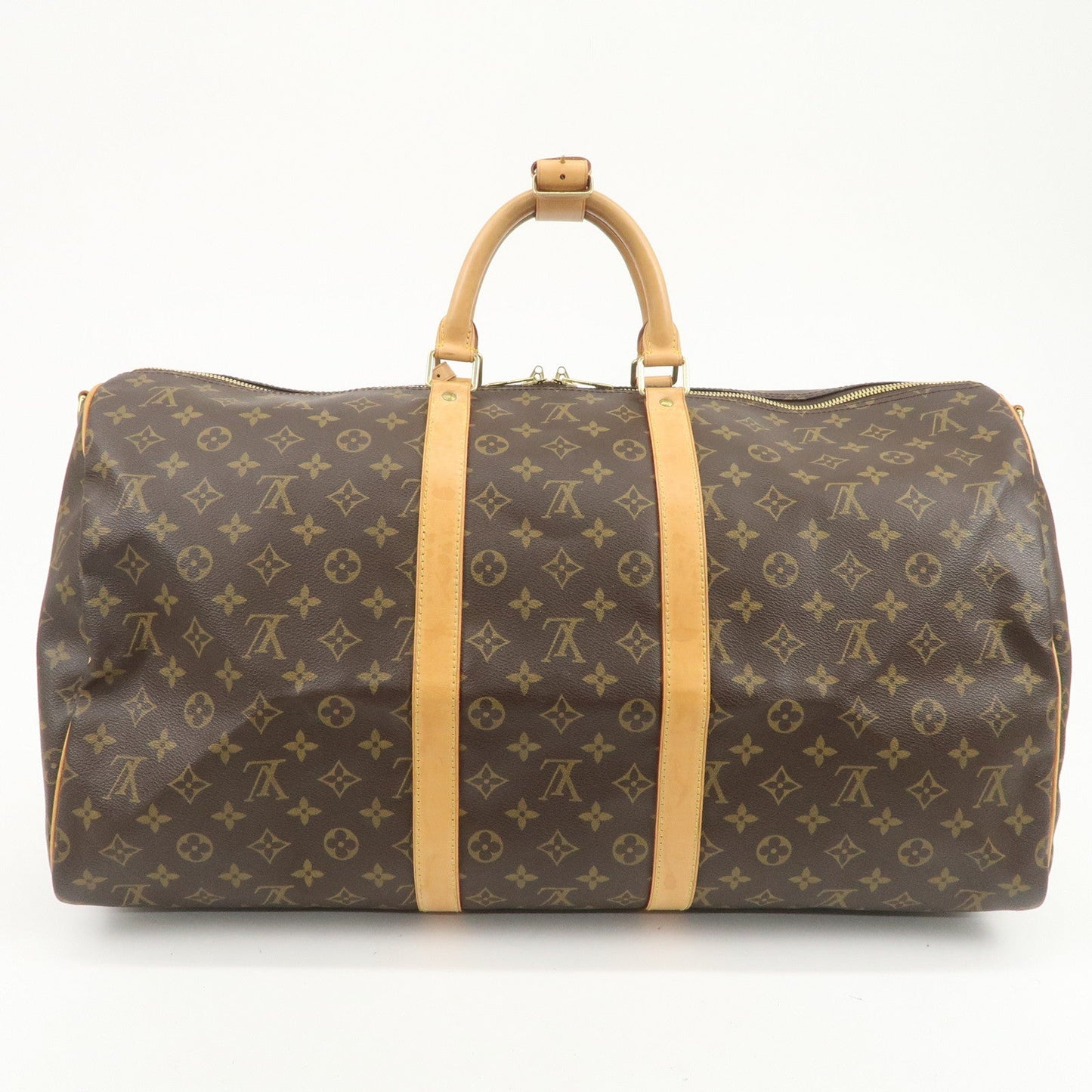Louis Vuitton Monogram Keep All Bandouliere 55 Boston Bag M41414
