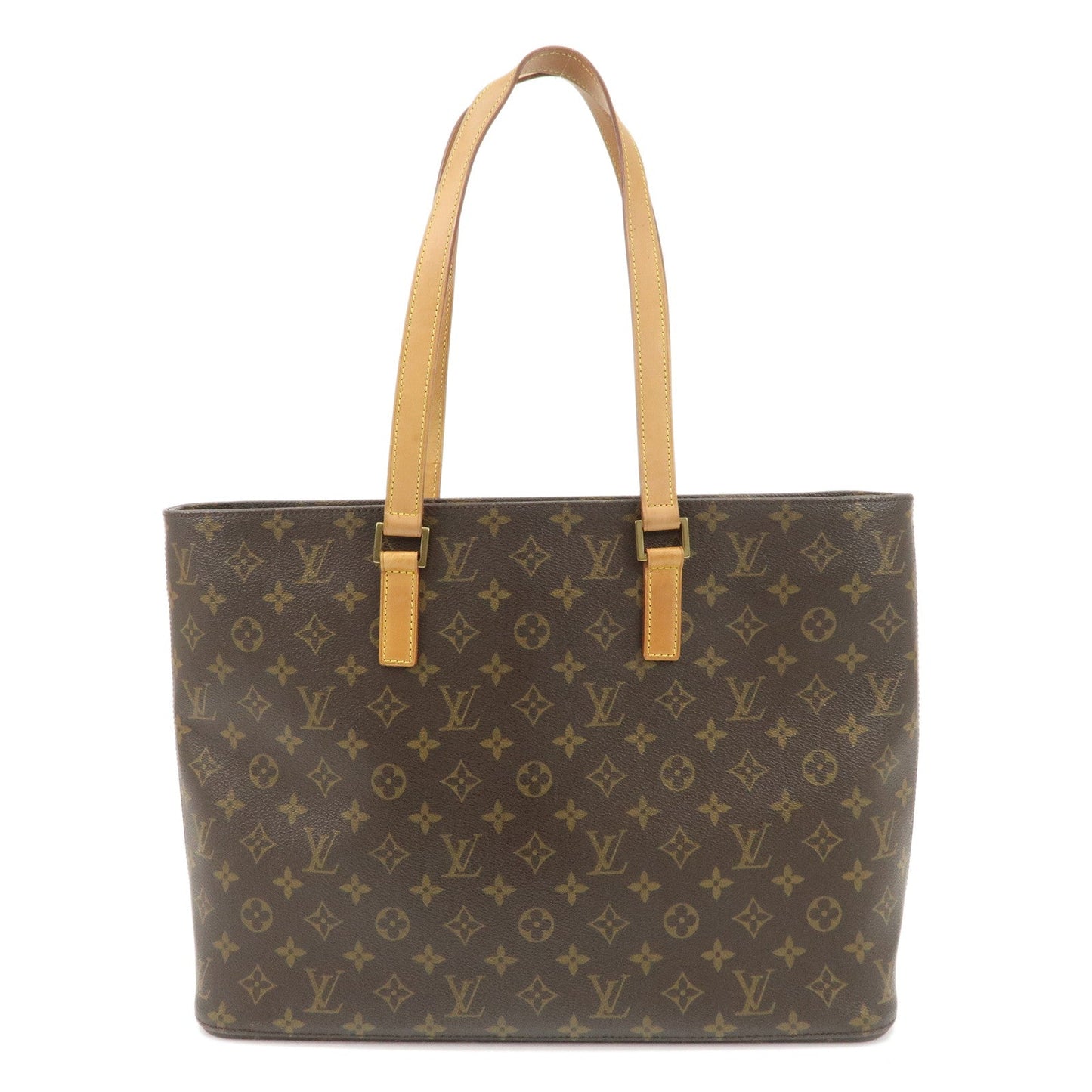 Louis Vuitton Monogram Luco Tote Bag Hand Bag Brown M51155