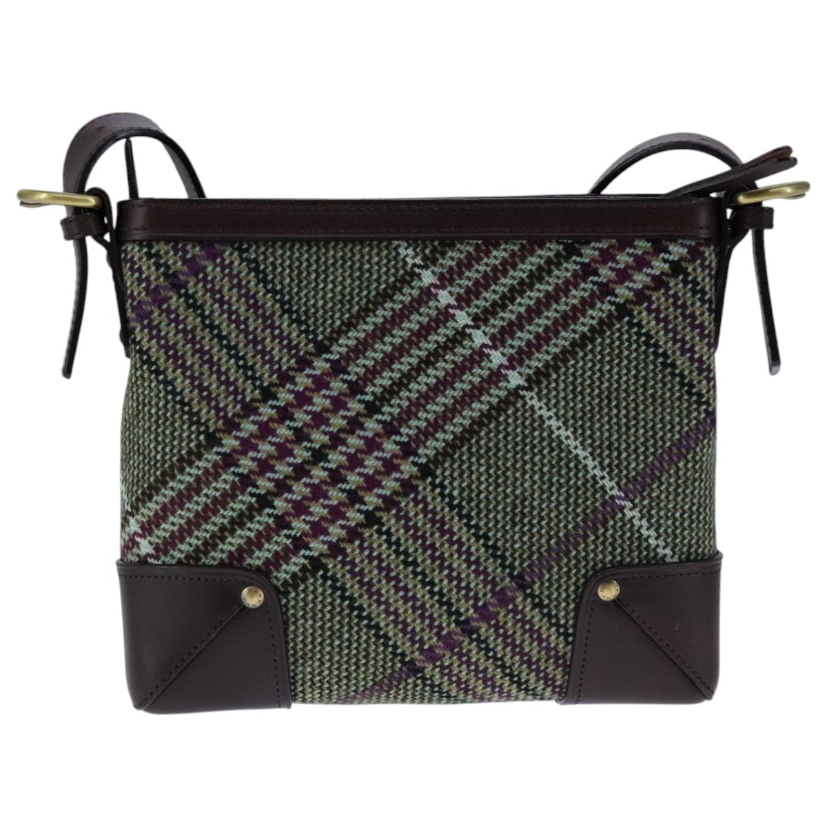 Burberry Multicolour Wool Shoulder Bag ( )